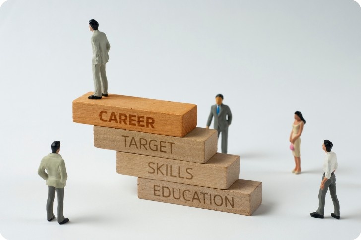 Hero image of a city skyline at night